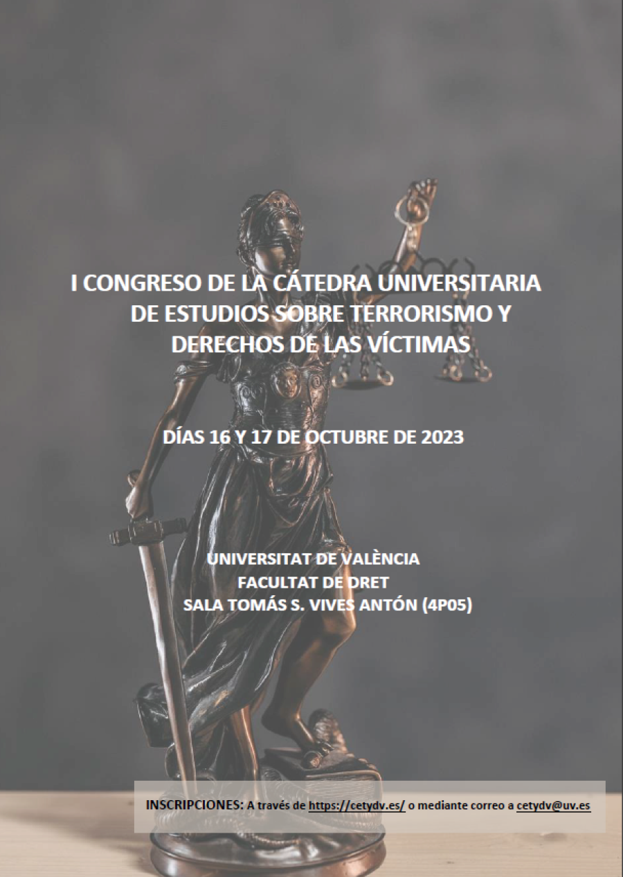 Foto nº1 de I Congreso de la Cátedra Universitaria de Estudios sobre Terrorismo y Derechos de sus Víctimas