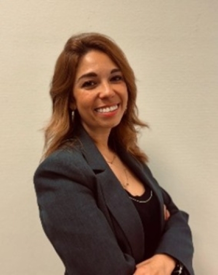 Foto de D.ª Andrea Andreu Gutiérrez. investigadora de la Cátedra en la Universitat de València.